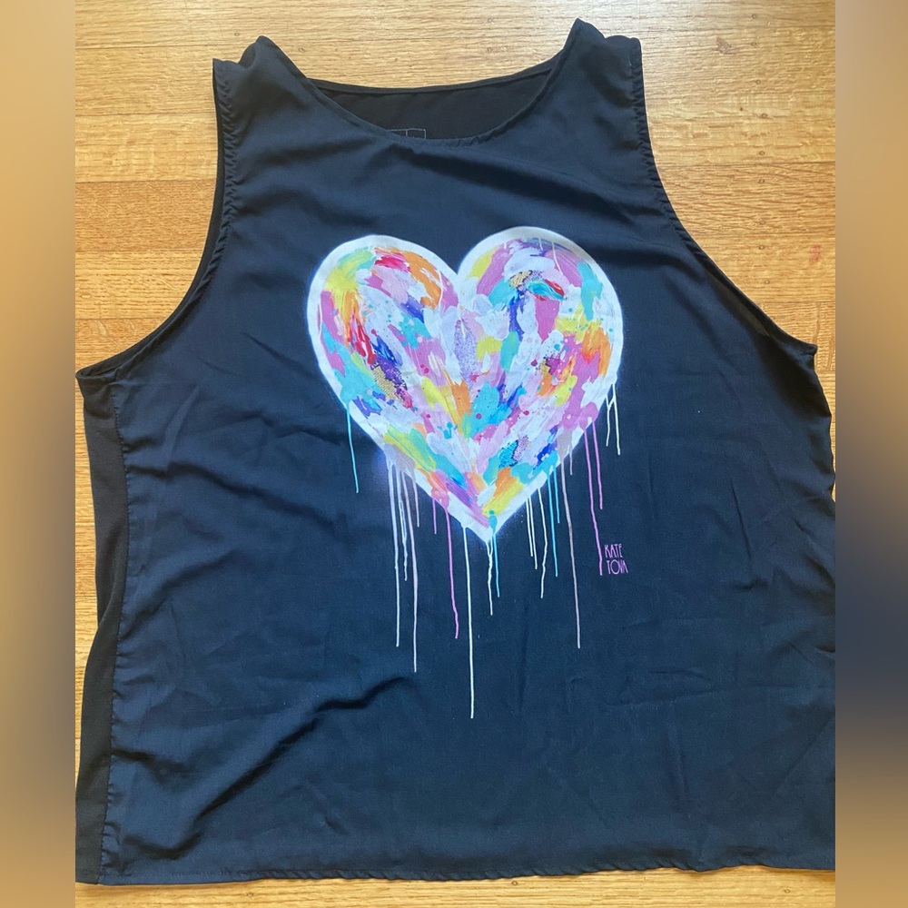Street Heart shirt featuring Kate Tova artwork